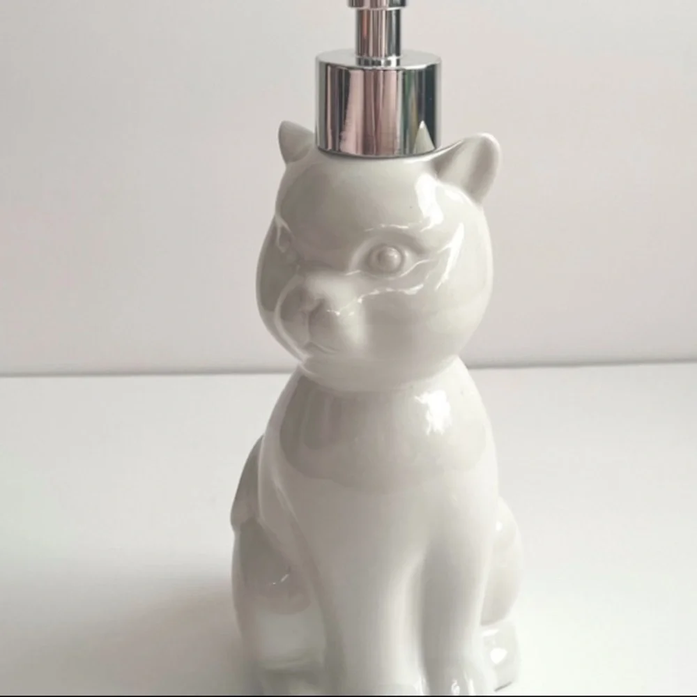 Cat Lady NIB Cat Soap (or Lotion) Dispenser and Cat Soap Dish - HOST PICK 🏆